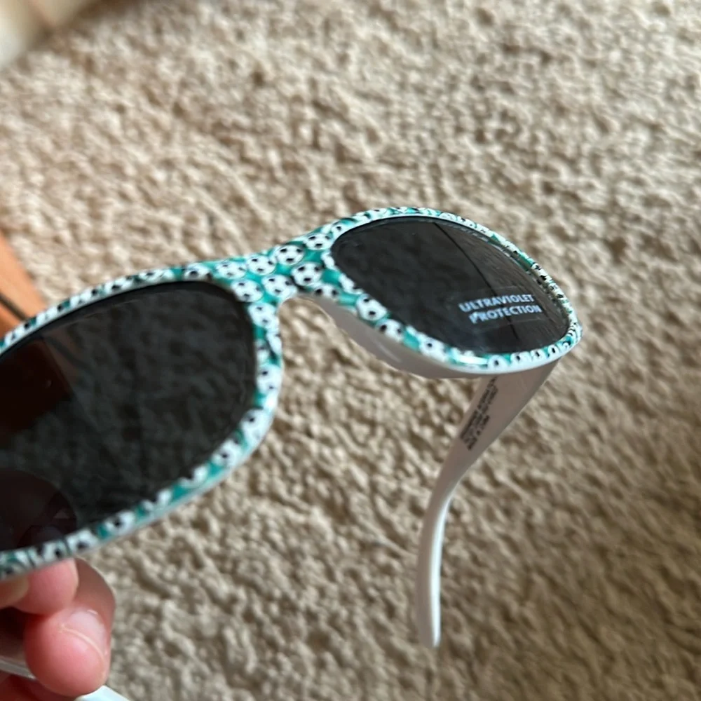 Kids Soccer Print Sunglasses 🕶️